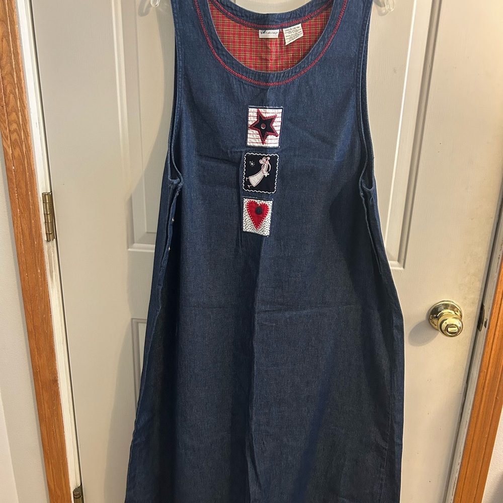 White Stag Blue Denim Sleeveless Jumper